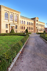 Fototapeta premium Friedrich-Ludwig-Jahn-Gymnasium in Greifswald 