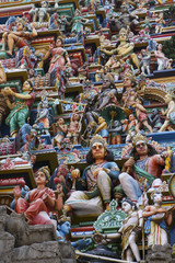 Naklejka premium Kapaleeswarar temple in Chennai, Tamil Nadu, India