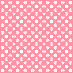 Pink Flower pattern for design.