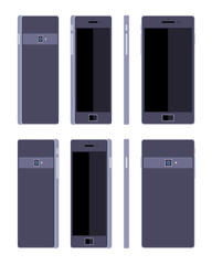 Generic black smartphone