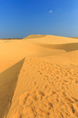 Fototapeta na wymiar white sand dune