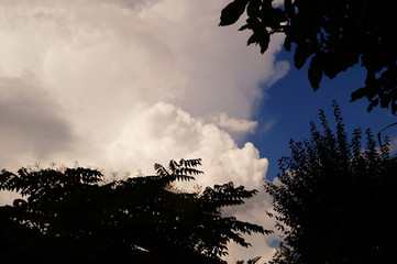Gewitterwolken