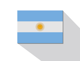 argentina long shadow flag
