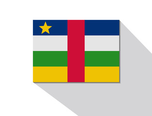 central african republic long shadow flag
