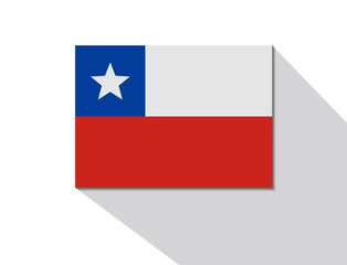 chile long shadow flag