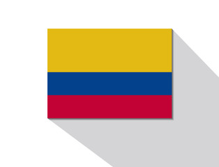 colombia long shadow flag