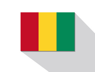 guinea long shadow flag