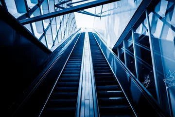 Papier Peint photo Escaliers escalator