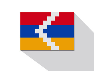 nagorno karabakh long shadow flag