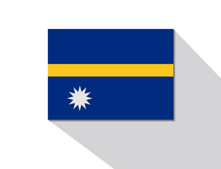 nauru long shadow flag