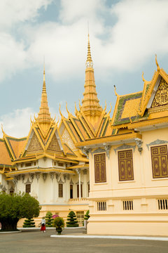 Cambodia Royal Palace, The Throne Hall