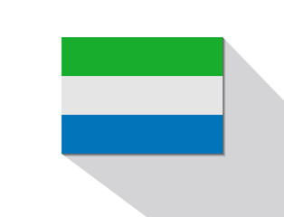 sierra leone long shadow flag