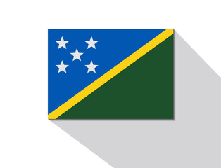 solomon islands long shadow flag