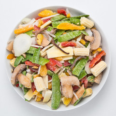 Chinese mix. Frozen vegetables