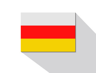 south ossetia long shadow flag