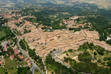 Fototapeta premium Volterra-Pisa-Italy