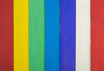 colored wooden background