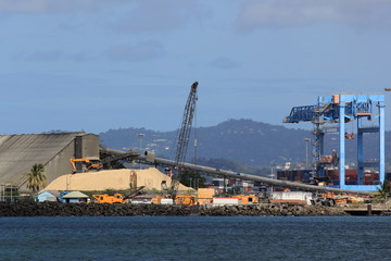 Obraz premium Zone portuaire