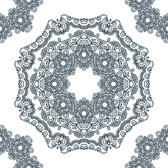 Seamless background, east ornament. Vector illustration