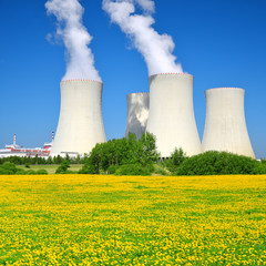 Nuclear power plant Temelin in Czech Republic