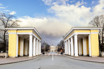 March 22, 2015. Saint-Petersburg Russia residence. the Governor