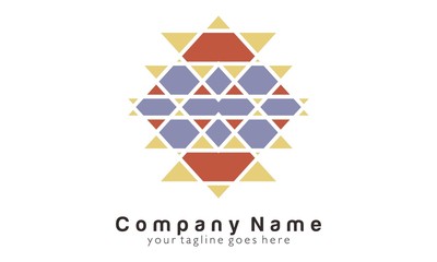 Abstract Line Logo Vector