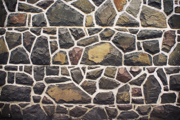 stone wall closeup background photo texture.