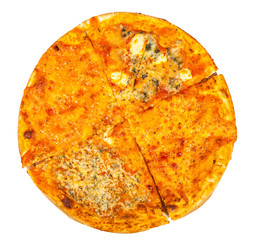 pizza four cheese