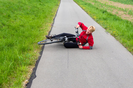 Fahrrad unfall,
