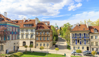 Fototapeta premium Mostowa, tzw. Nowe miasto w Warszawie