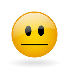 vector glass smile