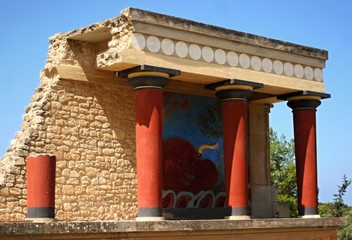 Knossos bull fresco