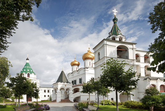 Trinity cathedral , Ipatiev monastery ,Kostroma, Russia