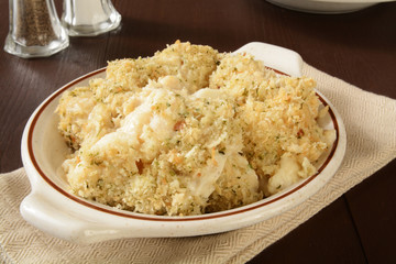 Cauliflower gratin