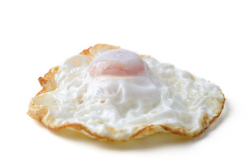 fried egg isolated