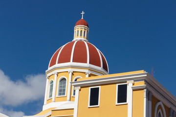 Granada, Nicaragua, Cathedral view outodoors