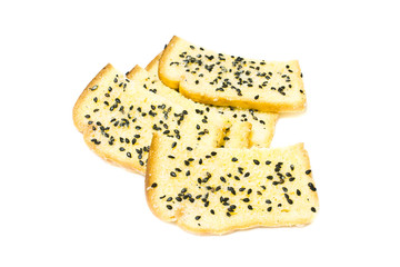 Butter biscuits with sesame