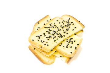 Butter biscuits with sesame