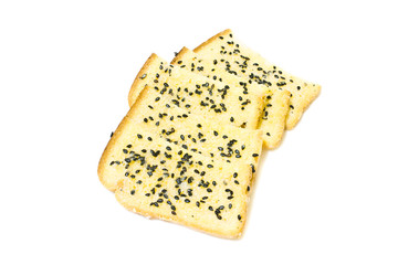 Butter biscuits with sesame