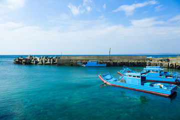 Fototapeta na wymiar Marina jetty