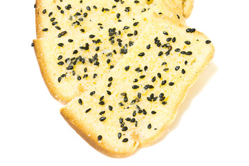 Butter biscuits with sesame