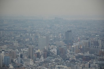 Fototapeta na wymiar Skyline von Tokio, Japan