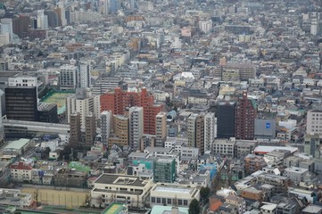 Fototapeta premium Skyline von Tokio, Japan