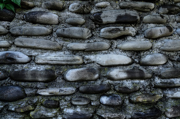 Wall made of stone