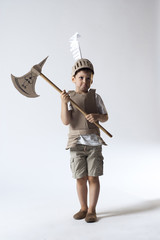 medieval knight child