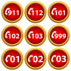 Emergency Set Buttons