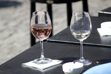 glass of wine