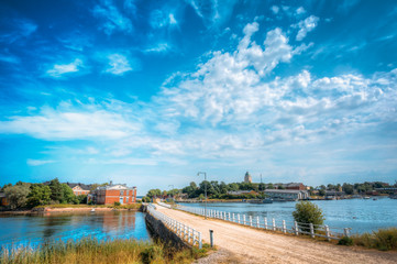 Sea Fortress. Residential Building At Suomenlinna In  Helsinki,