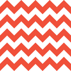 Red and White Zigzag Pattern