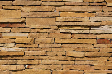 Red brick wall background